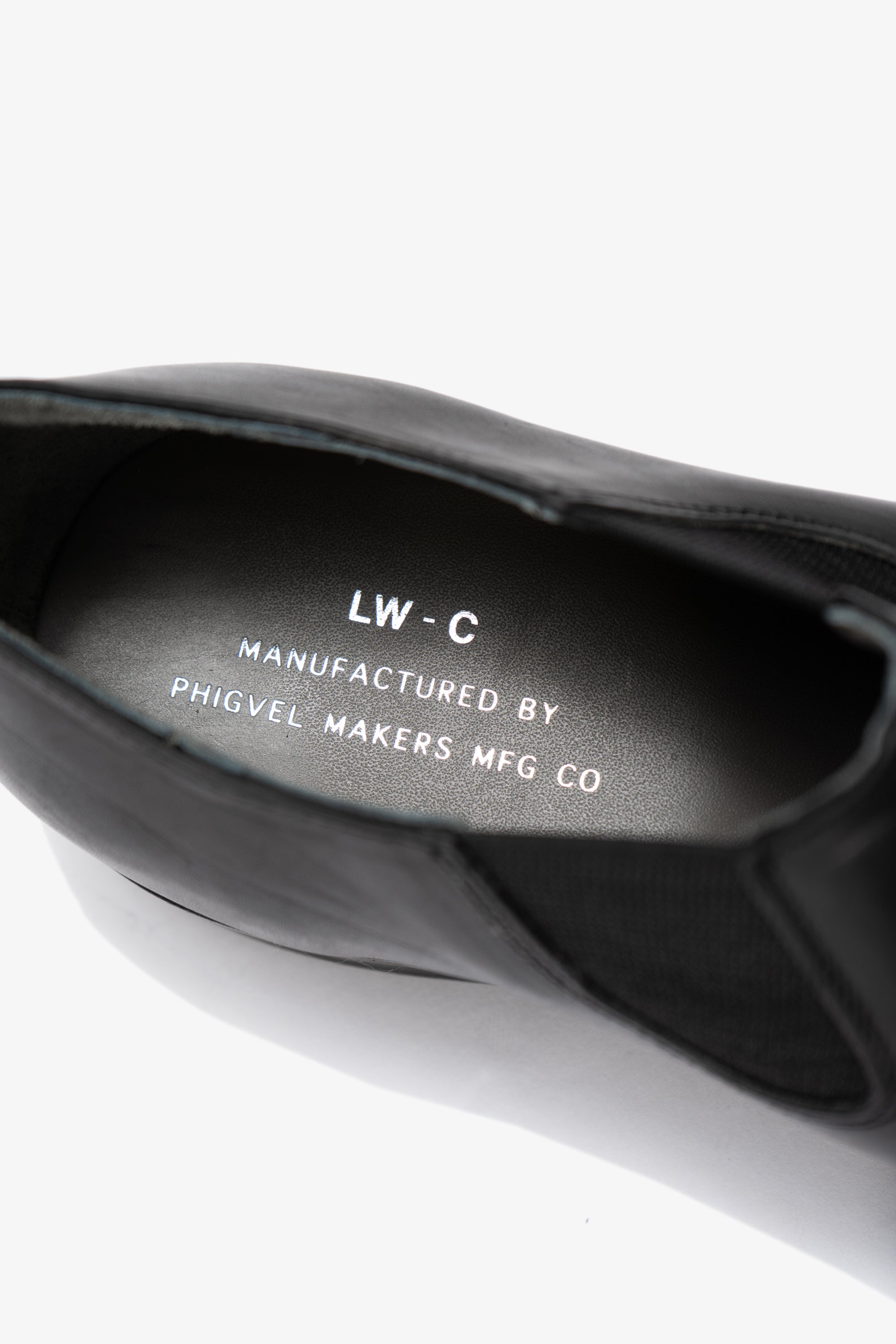 SPLIT SEAM SHOE - BLACK