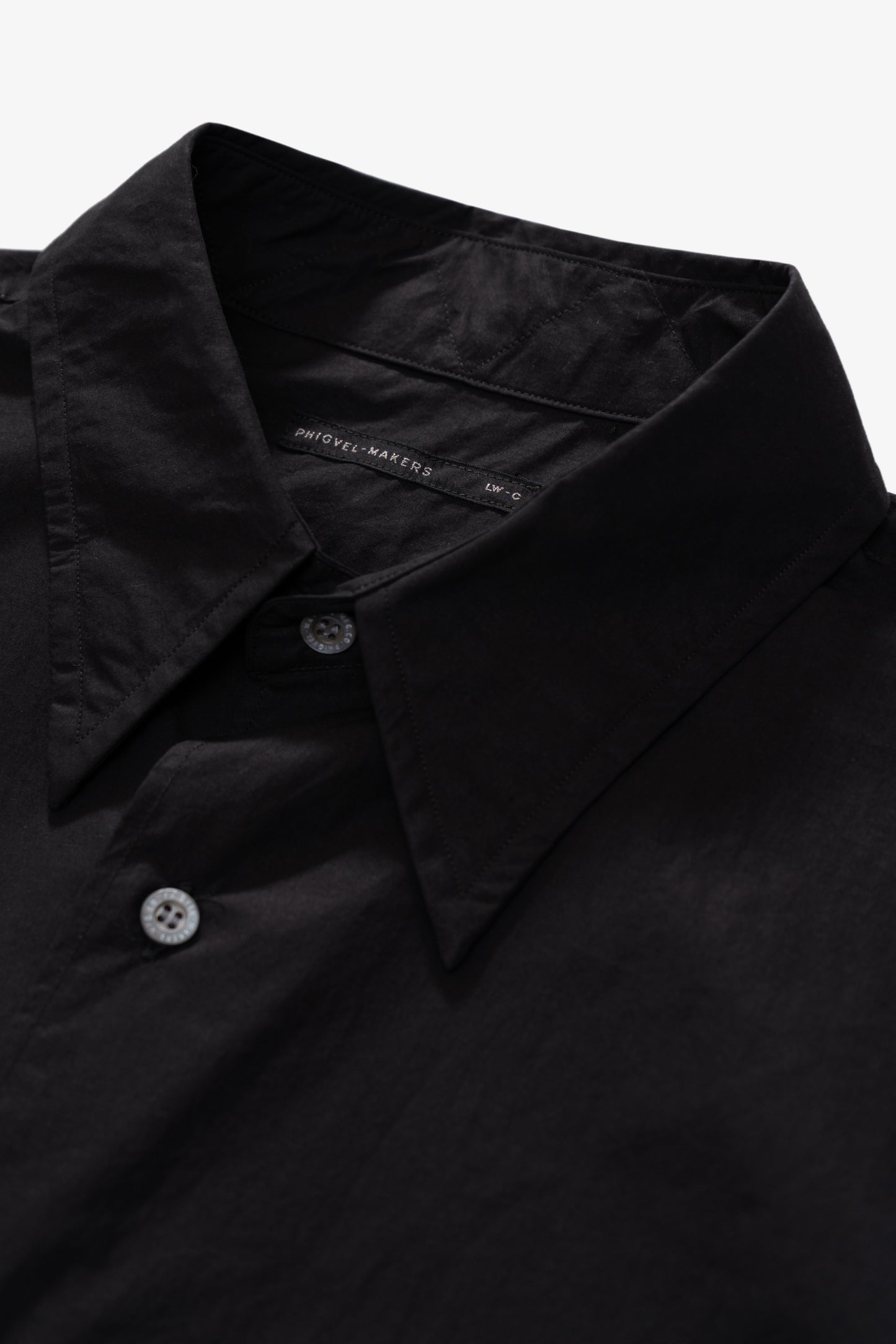 MILITARY DRESS SHIRT - FADED BLACK