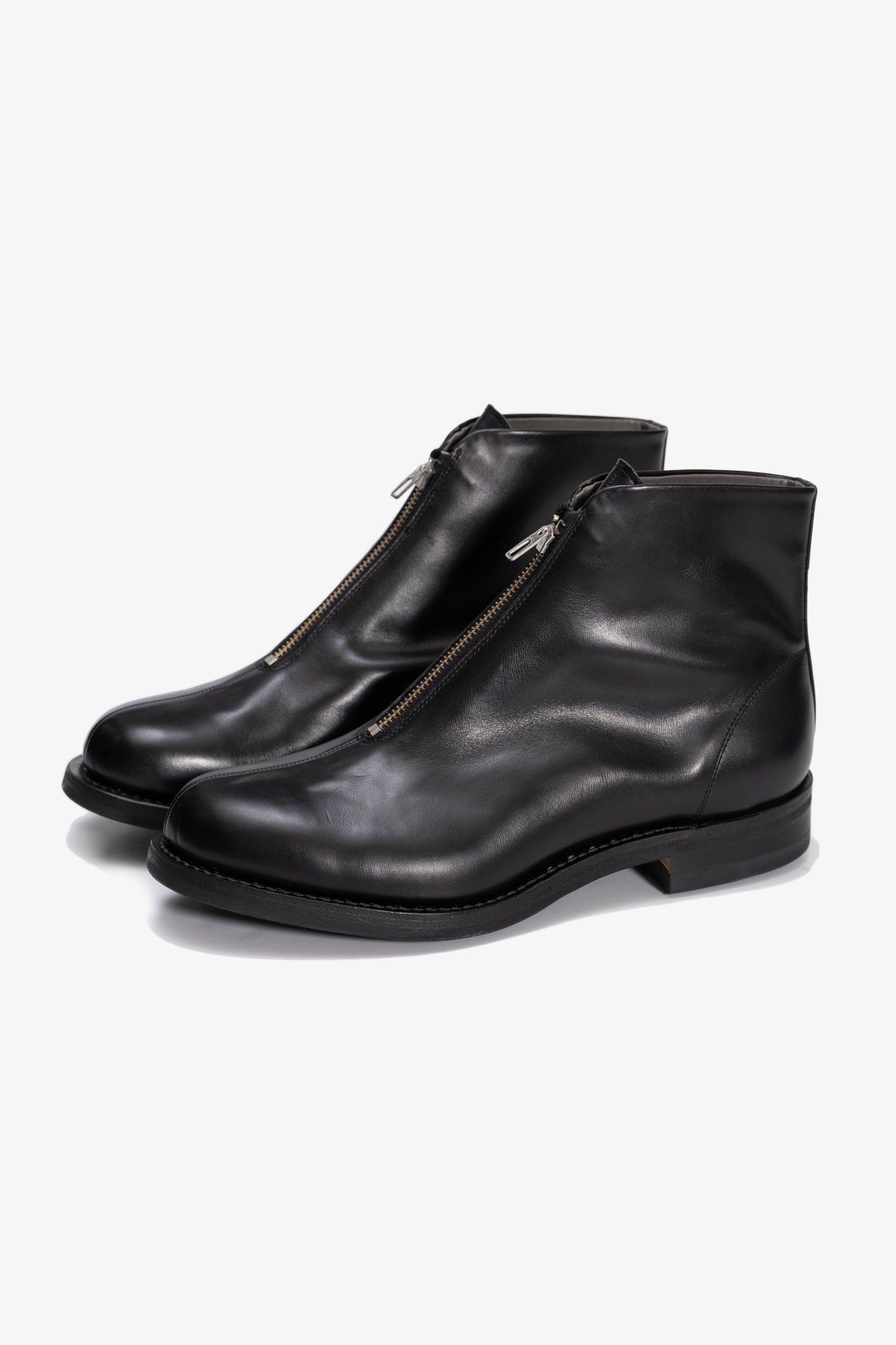 AVIATOR ZIP BOOTS - BLACK