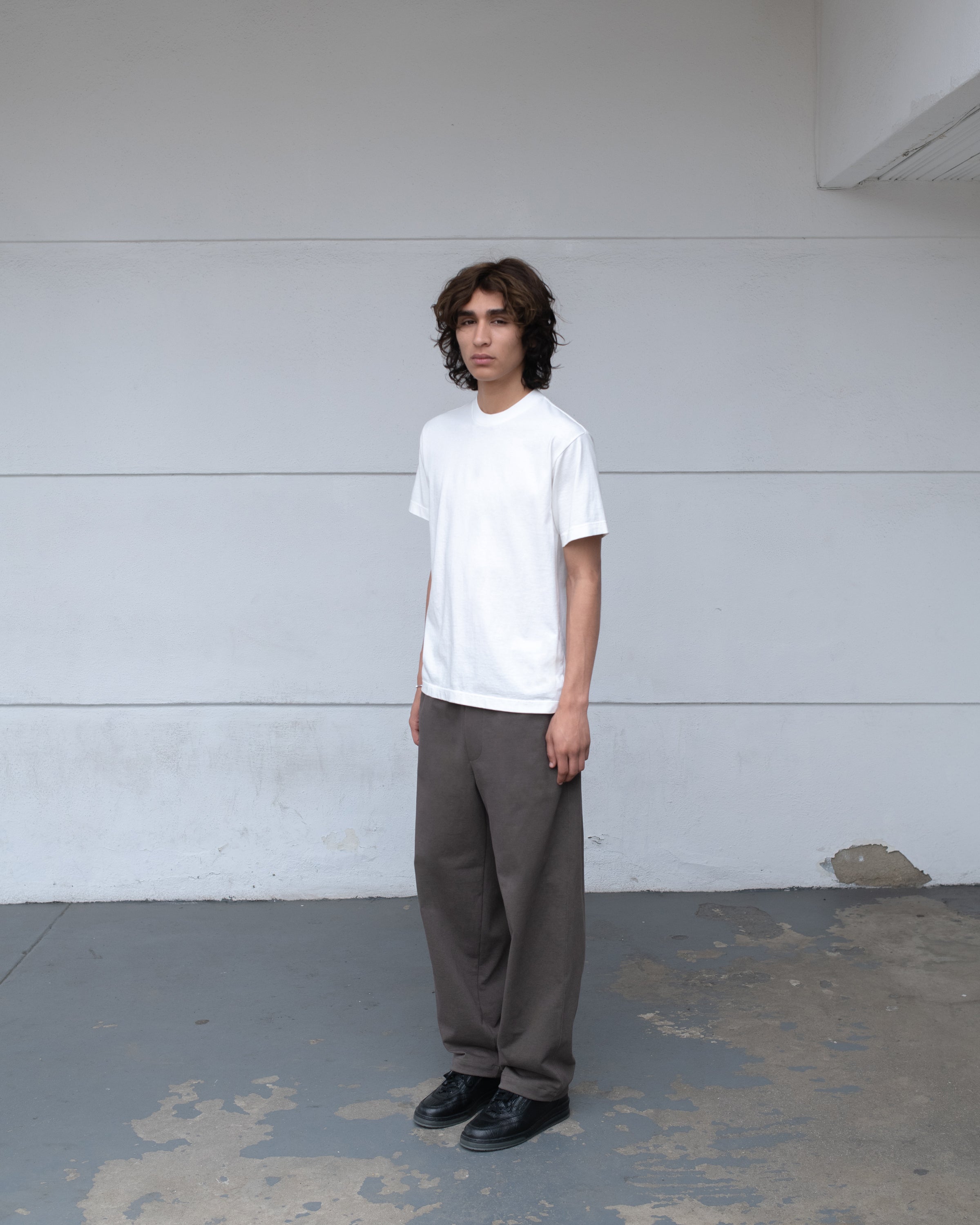 25SS ヒルトン TOGA KNIT T-SHIRT L ホワイト 戸賀敬城氏プロデュース TOGA KNIT T-SHIRT SHORT SLEEVE