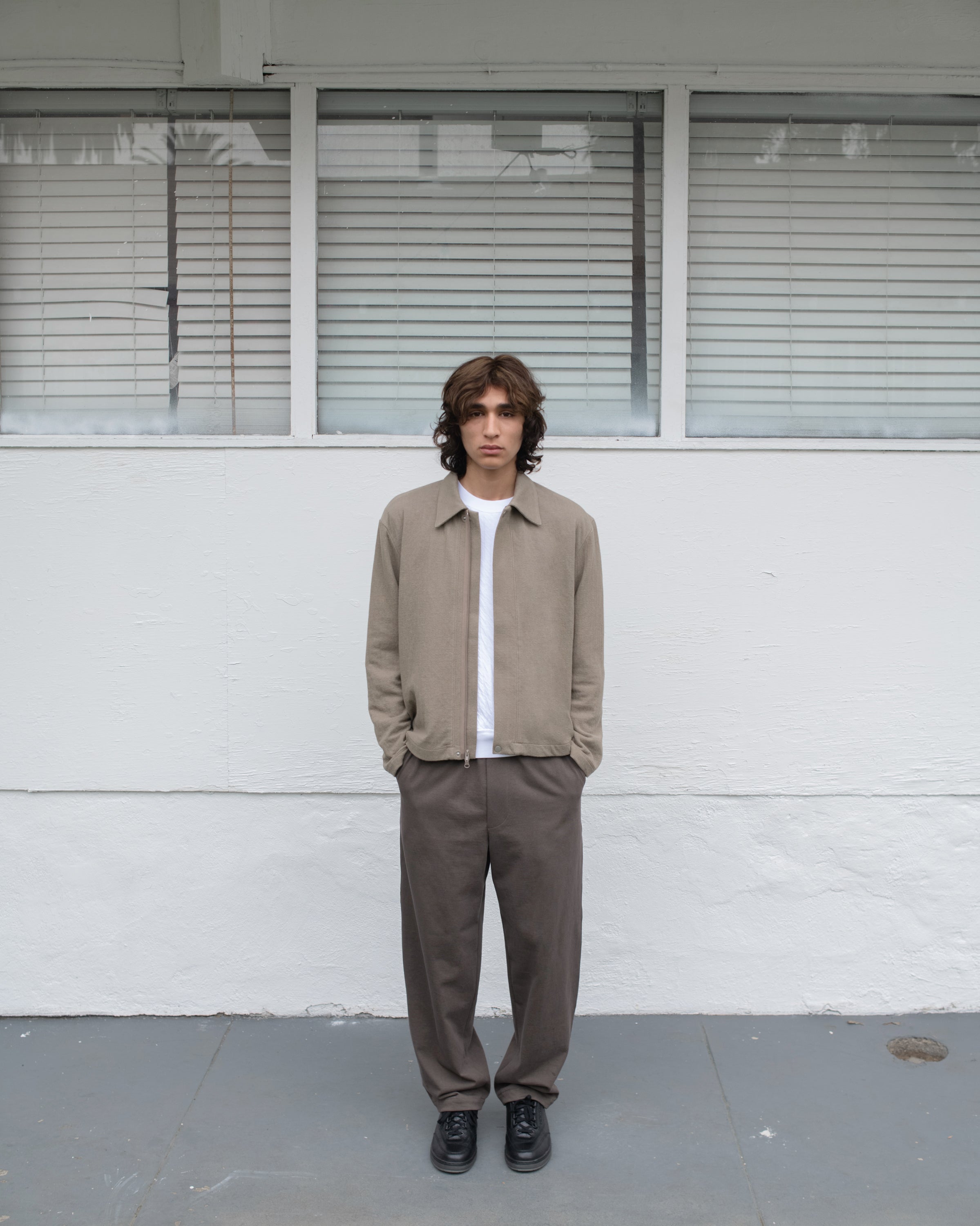 美品 24ss COOTIE ラペルジャケット ブラック L ワイドシルエット 美品 24ss COOTIE ラペルジャケット ブラック L ワイド