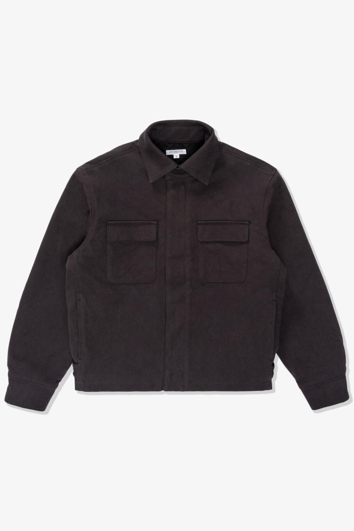 PADDED WORK JACKET - TIRE BLACK