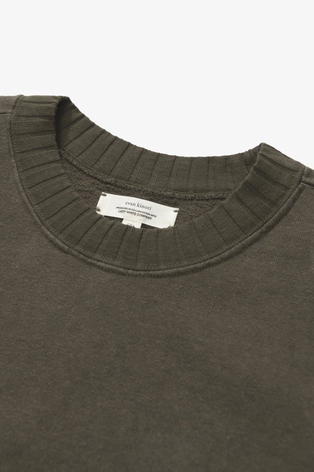 LW - C x Evan Kinori Crewneck - TAUPE