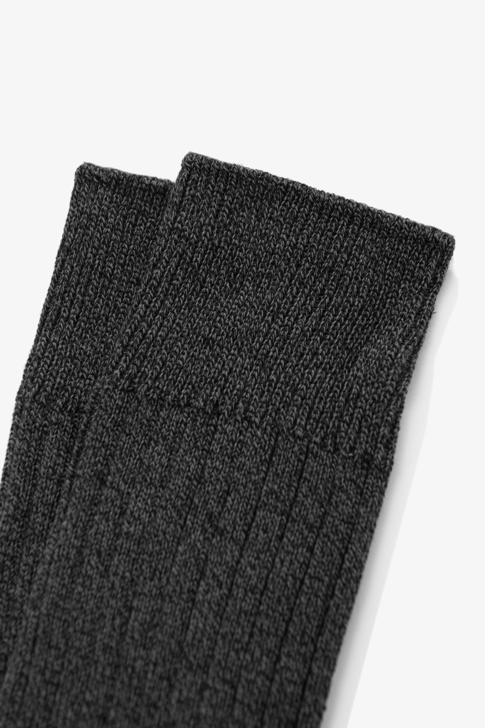 LW - C SOCK - BLACK MELANGE