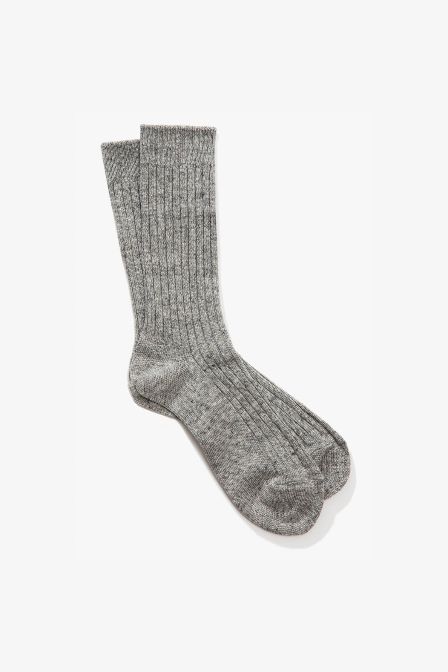 LW - C SOCK - GREY MELANGE