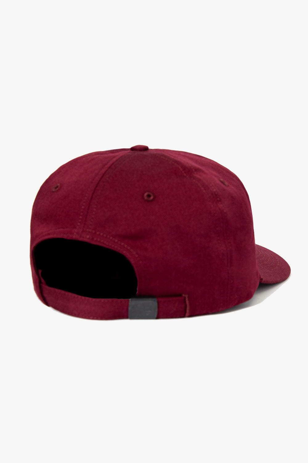 COTTON TWILL CAP - MAROON