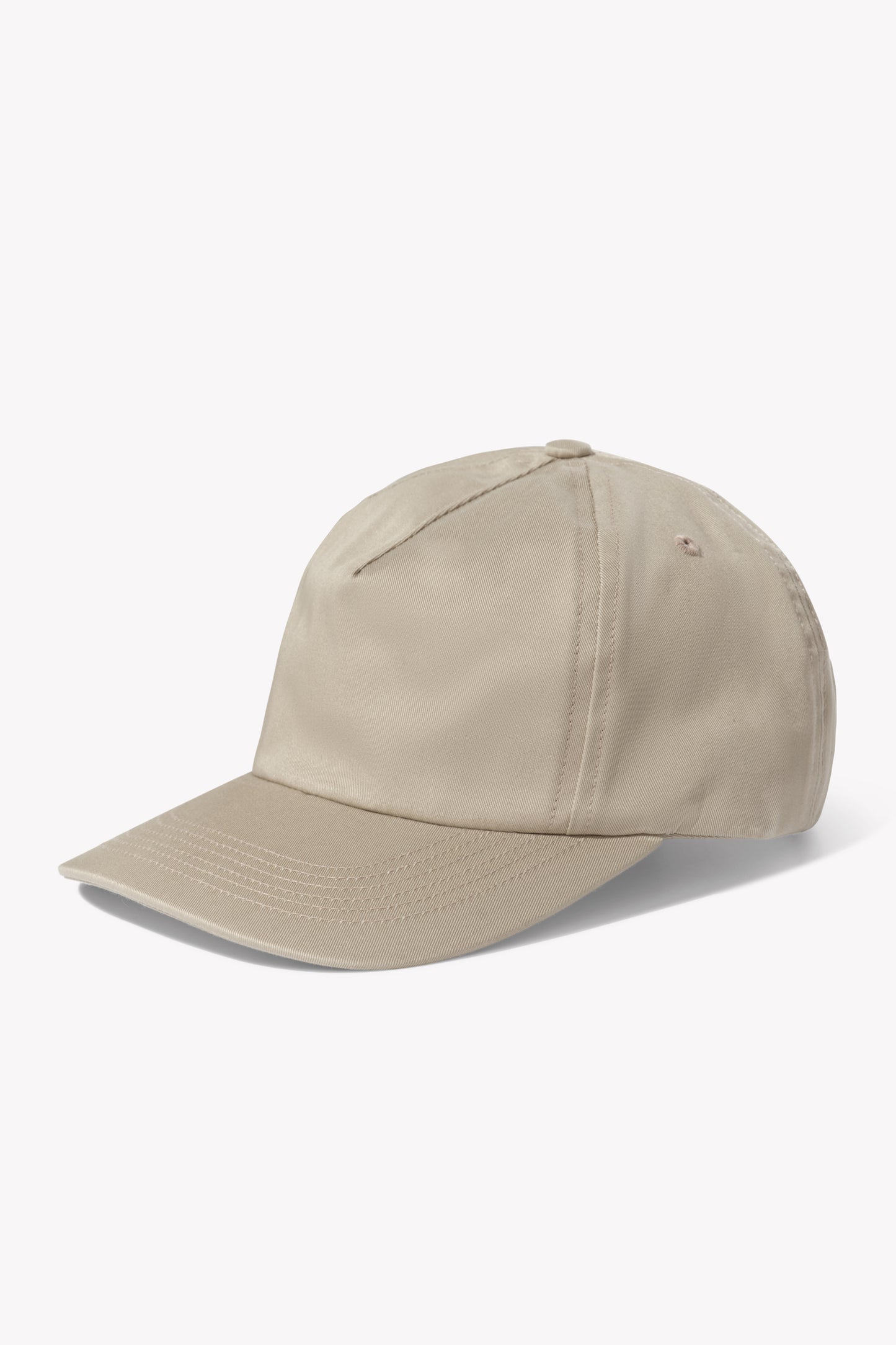 COTTON TWILL CAP - TAUPE