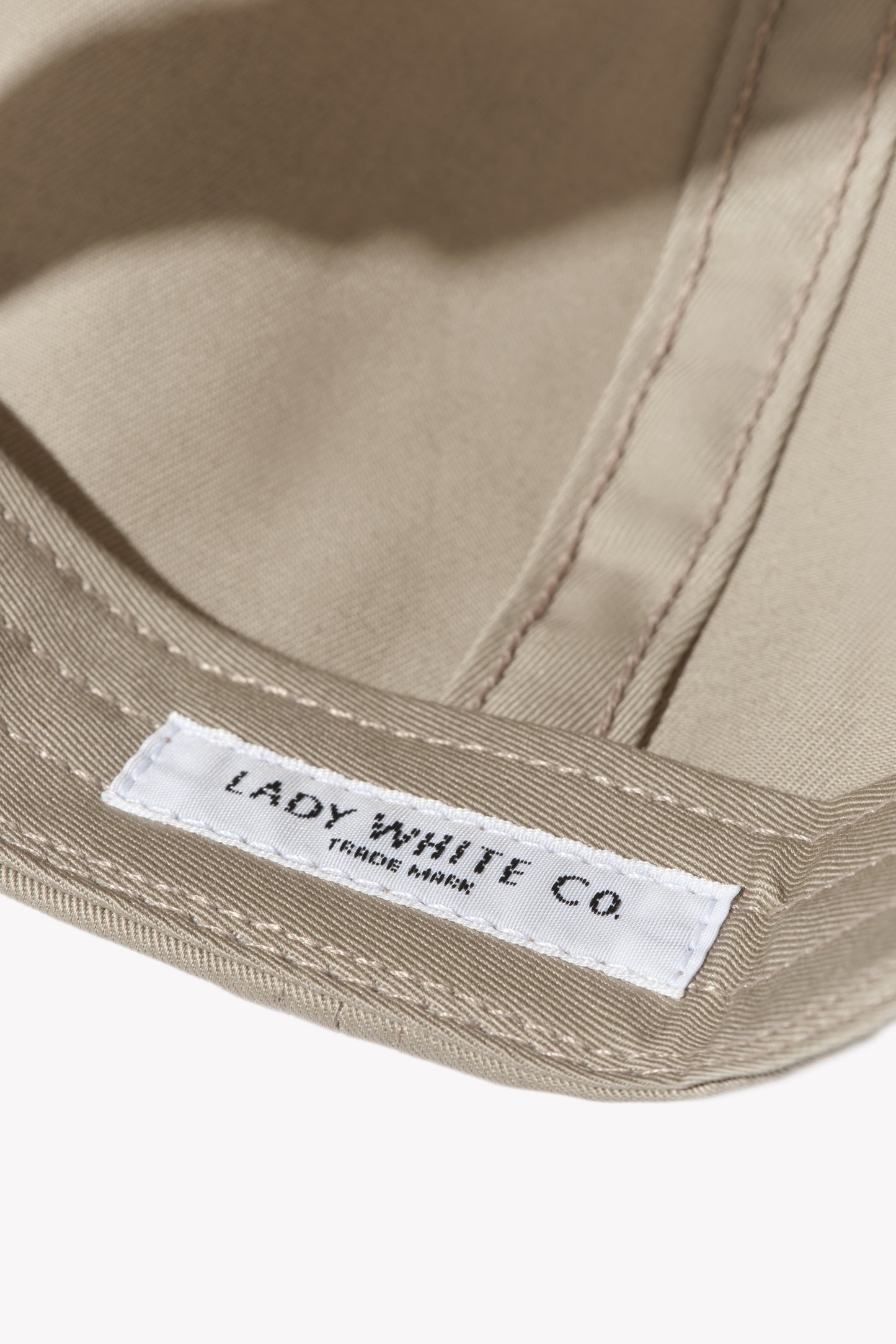 COTTON TWILL CAP - TAUPE