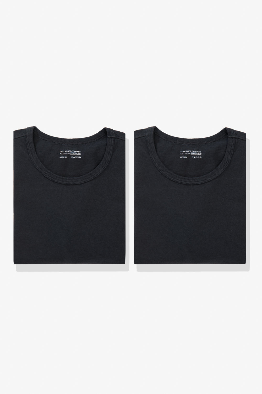 OUR T-SHIRT 2-PACK - CHARCOAL