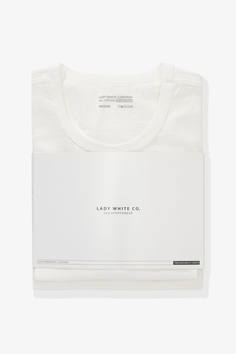 OUR T-SHIRT 2-PACK - WHITE