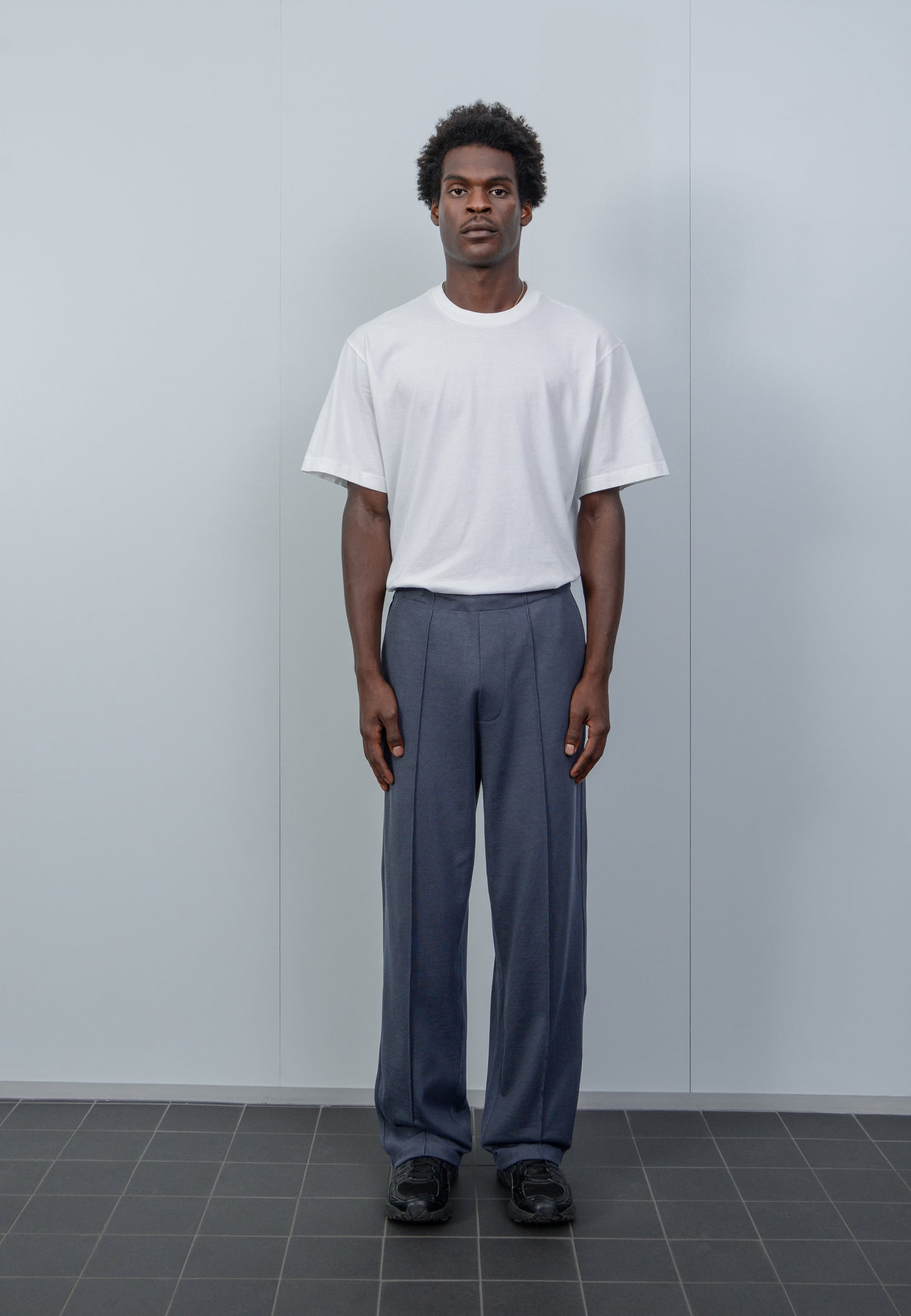 BAND PANT - BLUE PEARL