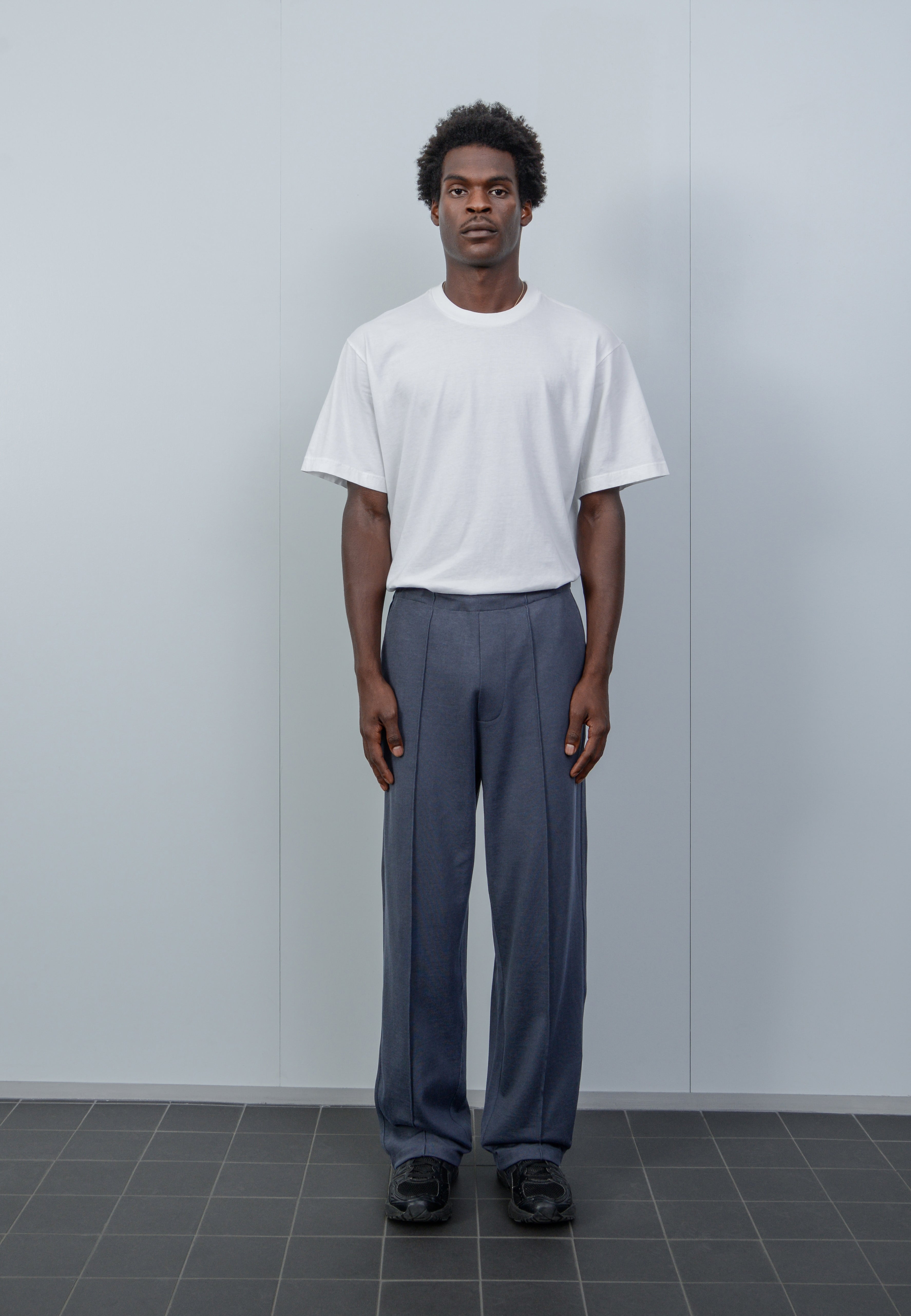 BAND PANT - BLUE PEARL