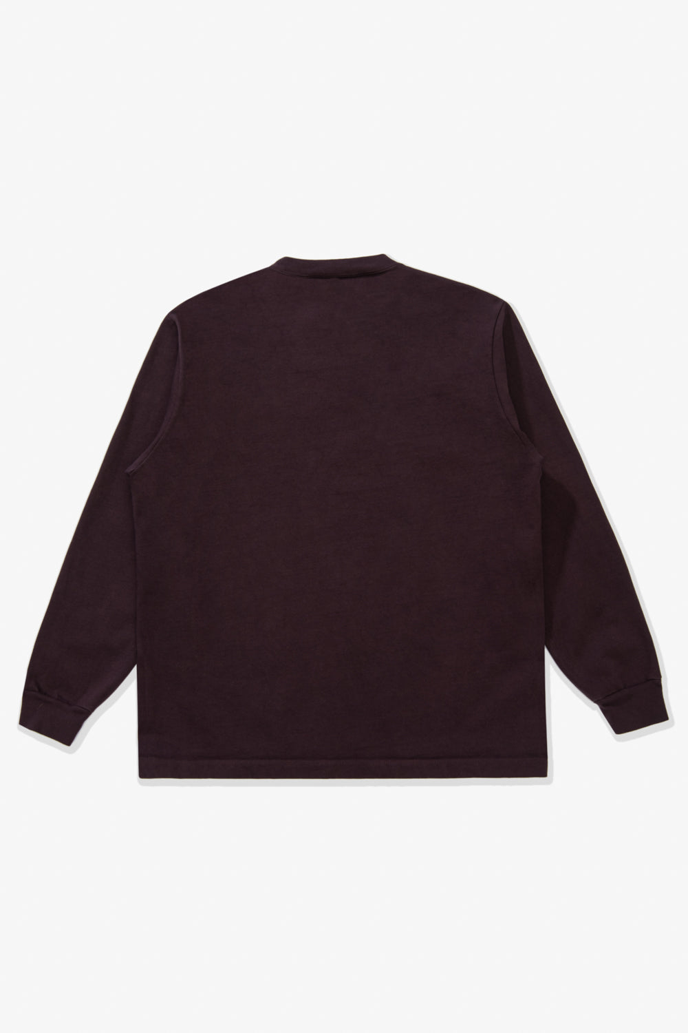 L/S RUGBY T-SHIRT - RAISIN