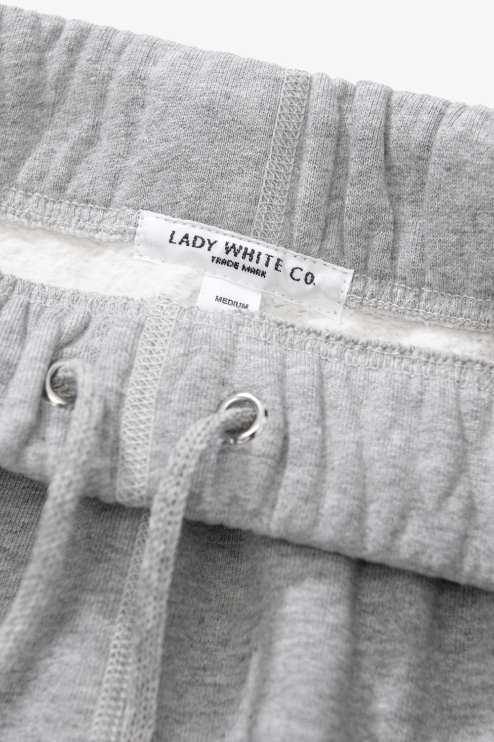 LW - C SWEATSHORT - HEATHER GREY