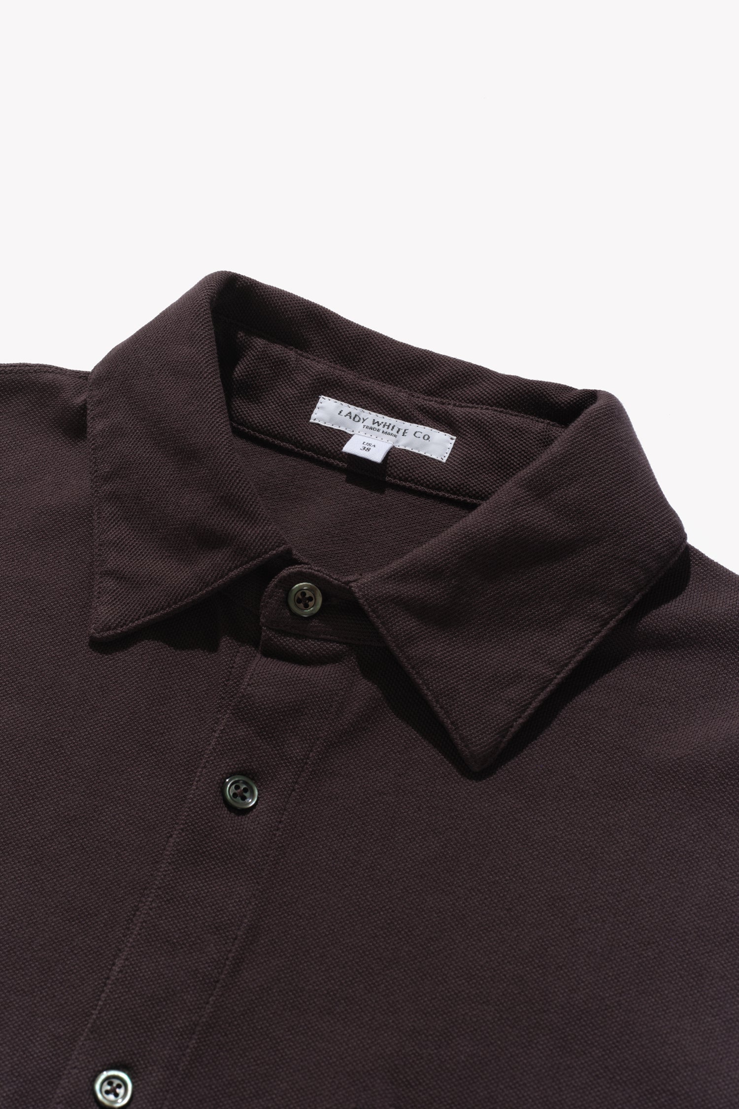 PIQUE WORK SHIRT - SLATE