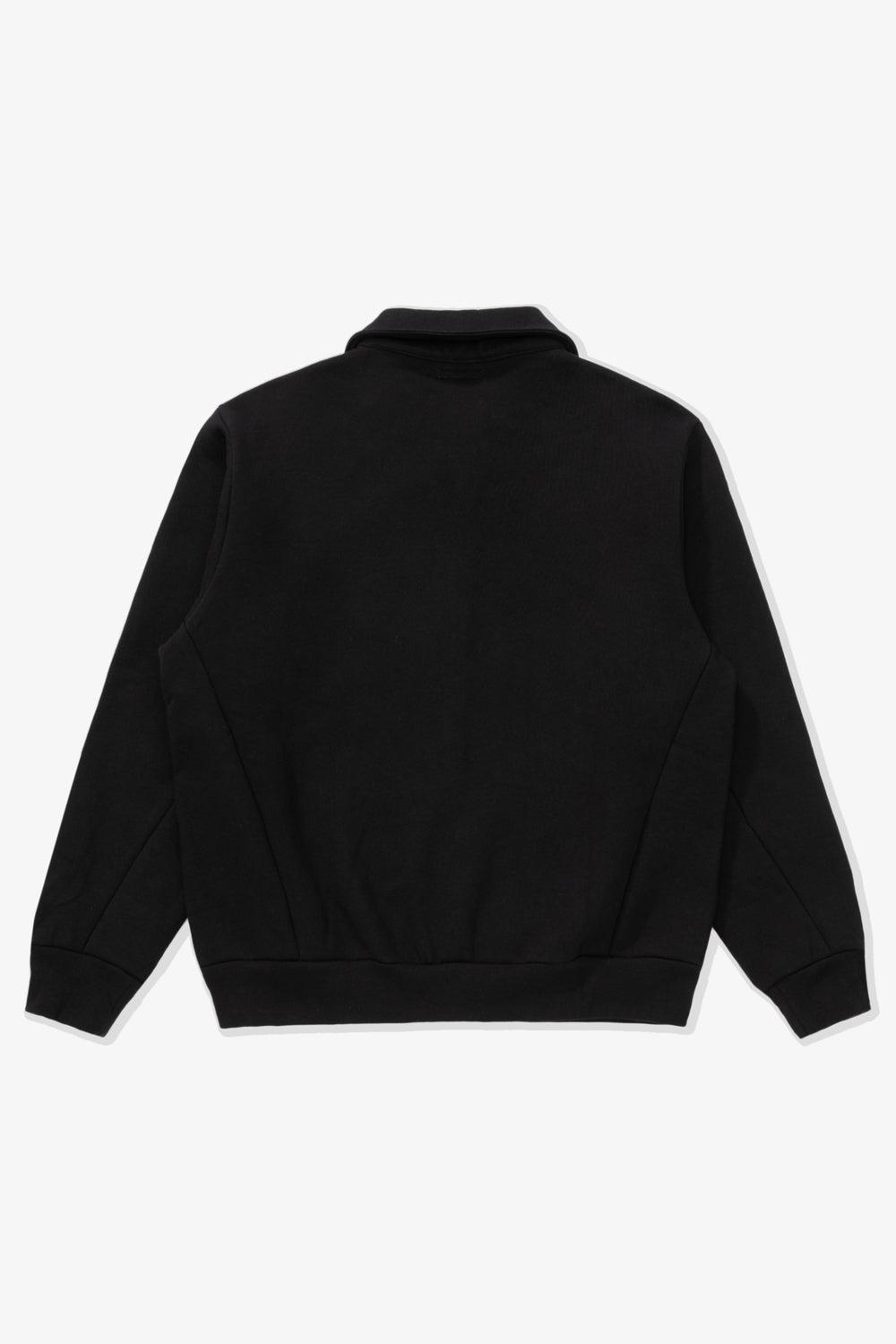 ZIP SWEAT JACKET - BLACK